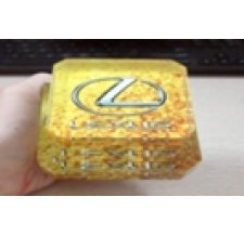 NƯỚC HOA LOGO THEO HÃNG- VÀNG (Honda, toyota, chevrole, kia, BMW, hyundai, mazda, lexus)