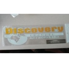 TEM DÁN CÁNH CỬA DISCOVERY - VÀNG, TRẮNG, ĐEN